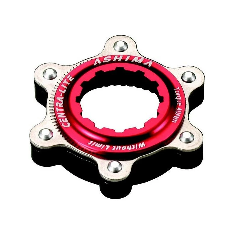 Adaptateur Center-Lock ASHIMA Rouge 1 Adaptateur Center-Lock ASHIMA Rouge