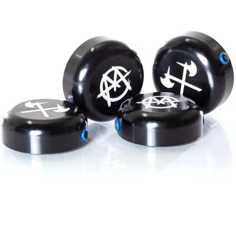 Demolition Parts Embouts De Guidon DEMOLITION MARKIT Aluminium Noirs 2 Demolition Parts Embouts De Guidon DEMOLITION MARKIT Aluminium Noirs - Image 2