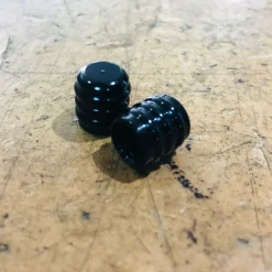 Se-bikes BOUCHONS VALVE SE BIKES Noir / La Paire