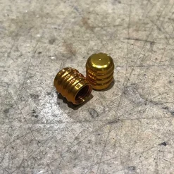 Se-bikes BOUCHONS VALVE SE BIKES Or / La Paire