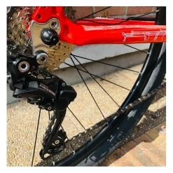 Custom Collective X Bikelife C100 Rouge Vermillon 2022 -bike shop collective bikes c100 orange 14