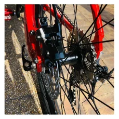 Custom Collective X Bikelife C100 Rouge Vermillon 2022 -bike shop collective bikes c100 orange 6