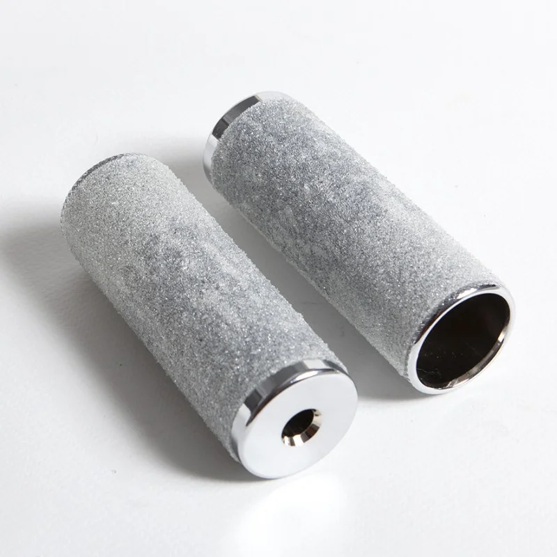 BIKELIFE Pegs XLC 10mm Chromés Grip Transparent 2 BIKELIFE Pegs XLC 10mm Chromés Grip Transparent - Image 2