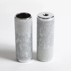 BIKELIFE Pegs XLC 10mm Chromés Grip Transparent