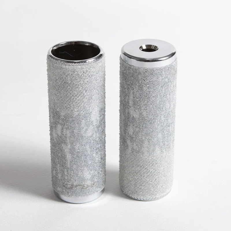 BIKELIFE Pegs XLC 10mm Chromés Grip Transparent 1 BIKELIFE Pegs XLC 10mm Chromés Grip Transparent