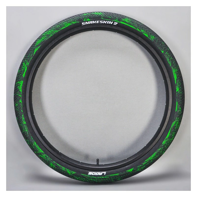 Pneus SnakeSkin 2 De Mafia Bikes X2 (paire) - 26 Pouces - Marble Green 1 Pneus SnakeSkin 2 De Mafia Bikes X2 (paire) - 26 Pouces - Marble Green