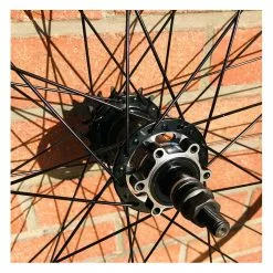 Roue Arrière Custom Bikelife X Collective 29 Pouces à Disk Noire - Wheeling Bike -bike shop roue arriere custom bikelife x collective 29 pouces a disk noire wheeling bike 5