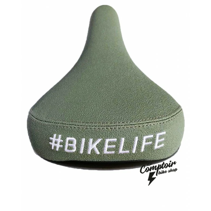 Selle BIKELIFE Grippie Vert Olive 1 Selle BIKELIFE Grippie Vert Olive