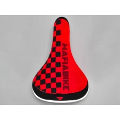 MAFIA BIKES Selle Mafia Bike Checkerboard Rouge