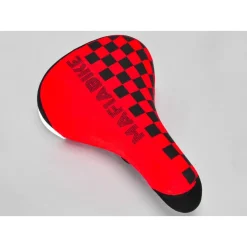 MAFIA BIKES Selle Mafia Bike Checkerboard Rouge -bike shop selle mafia bike checkerboard rouge 4