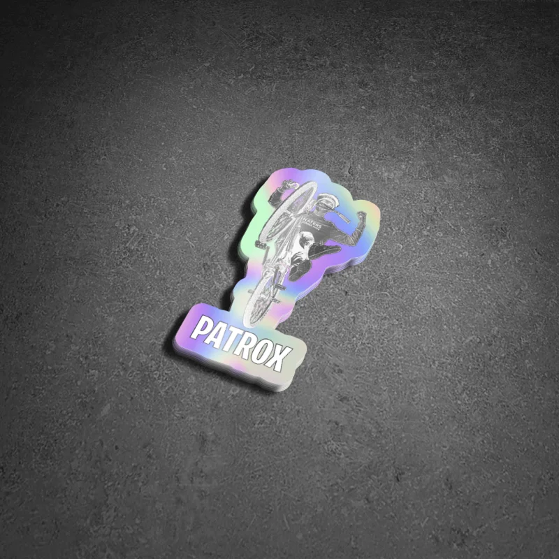 Sticker BIKELIFE Patrox Wheeling Holographic 3 Sticker BIKELIFE Patrox Wheeling Holographic - Image 3