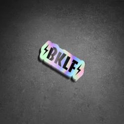 BIKELIFE Sticker BKLF Holographic Small -bike shop sticker bklf holographic small 2